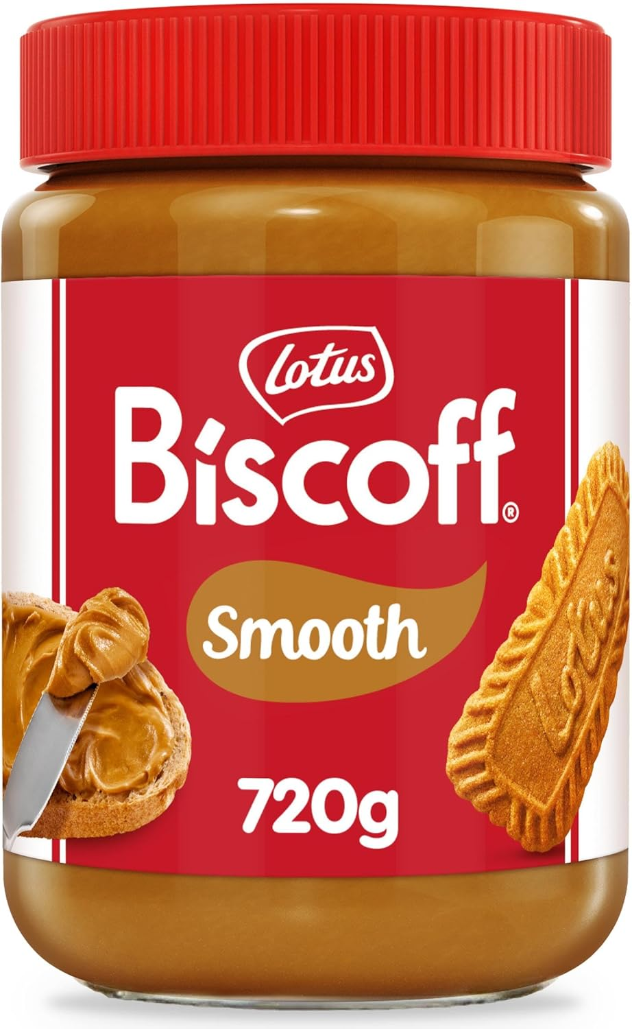 Lotus Biscoff - Sweet Spread - Smooth - Caramelised Biscuit Flavor - Vegan - Nut Free - No Colours or Added Flavours - 720G image number 4