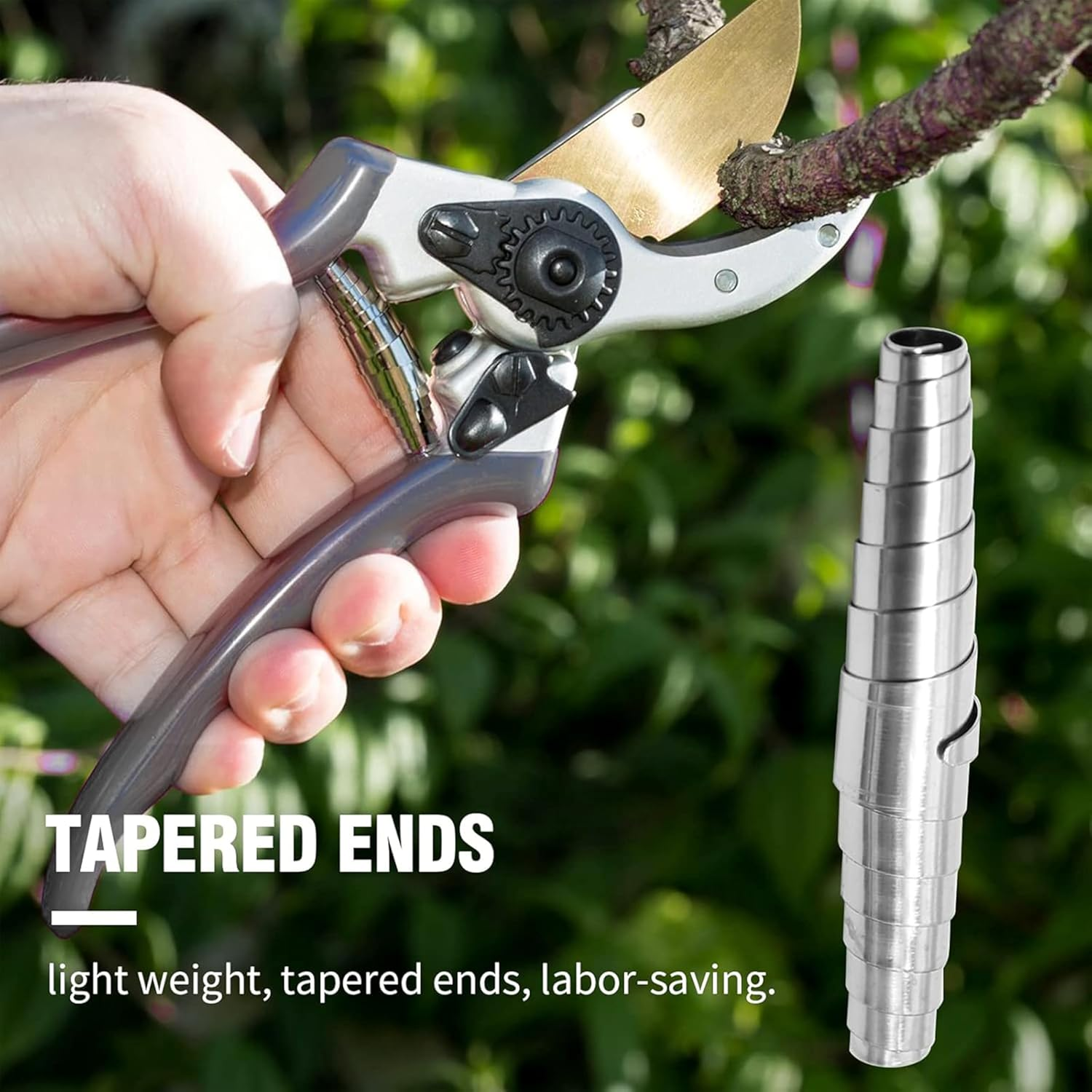 2 Pack Pruner Replacement Springs&ndash;Stainless Steel 5.8Cm Trimming Scissors Spring for Garden Shears,Bypass Pruners image number 1