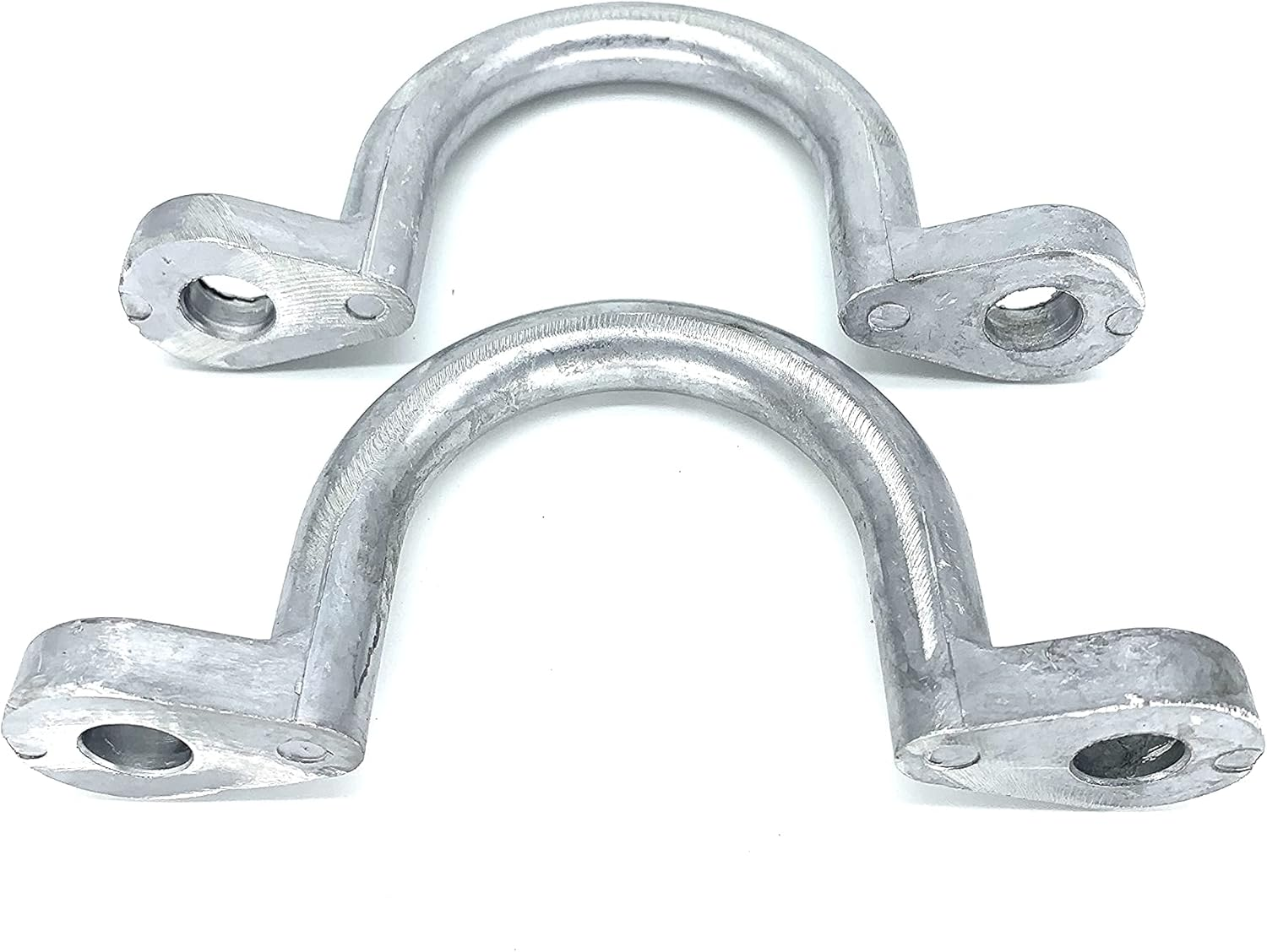 For Horse Trailer Ties Loop 2" I.D Aluminum Bolt-On Lashing Rope Horse Tie down Ring (2 Pcs) Horse Trailer Accessories Tie Ring down Blocker for Horses Parts and Rings Cross Ties