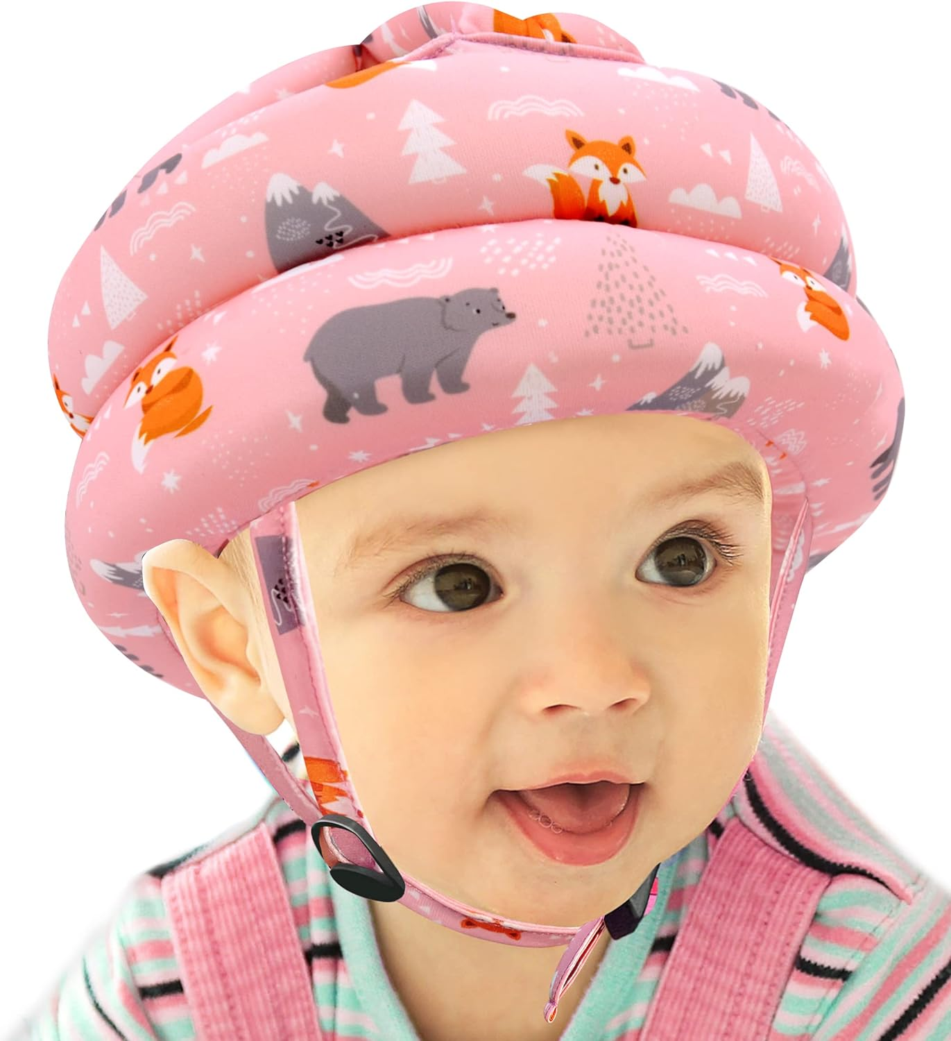 Baby Helmet for Crawling Walking I Baby Head Protector No Bumps and Soft Cushion Infant Baby Safety Headguard I Toddler Helmets 1-2 Years Old, 6-12 Months