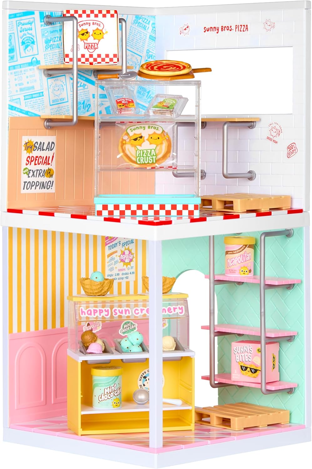 Mga'S Miniverse Make It Mini Spaces Pizza Shop, Building Set, Customize, DIY Crafts, Rooms, Hobby, Collectors, Display, Gifts, 8+ image number 3