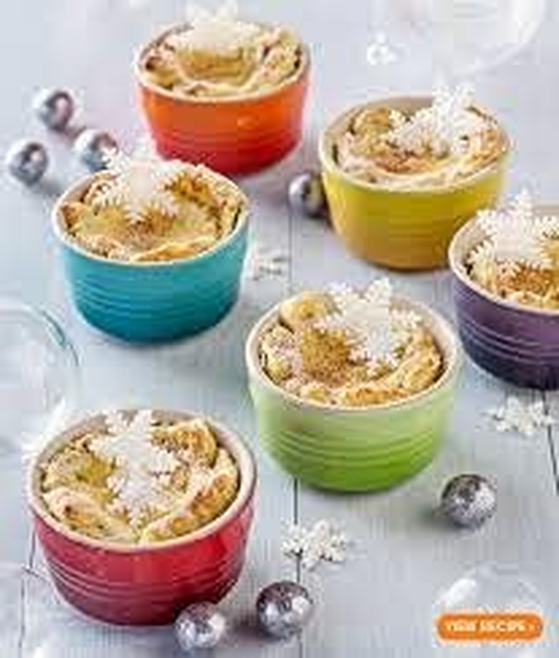 Le Creuset Set of 6 Mini Rainbow Ramekin, Stoneware,Rainbow, 100 Ml image number 4