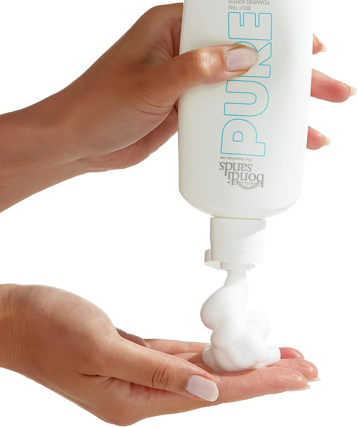 Bondi Sands Pure Self Tan Foaming Water 200 Ml, Light/Medium image number 2