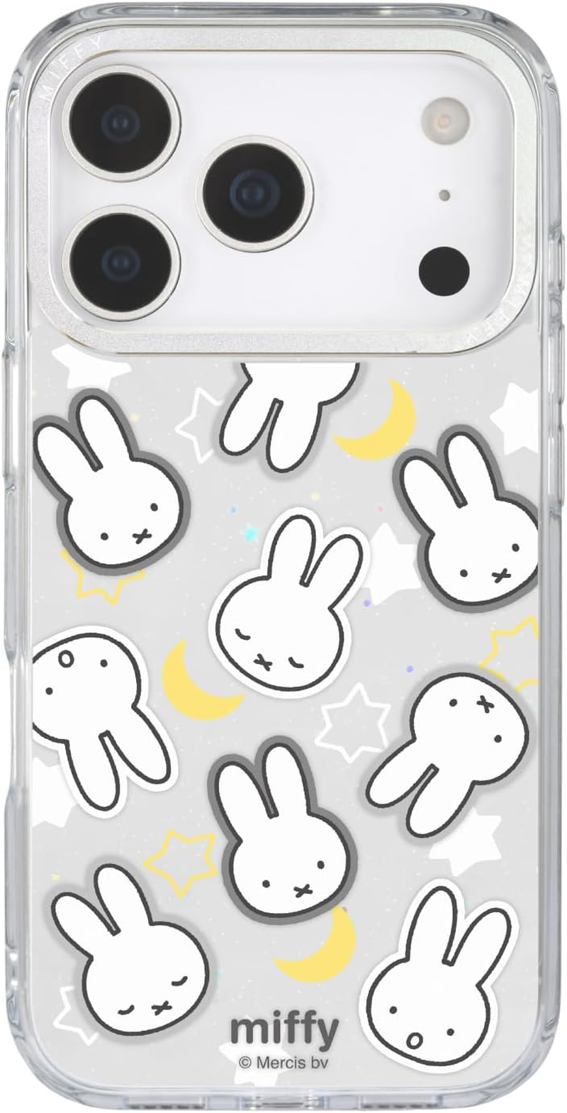 Gourmandies MF-635B Miffy Camera Frame Iphone 17 Pro Compatible Case Strawberry