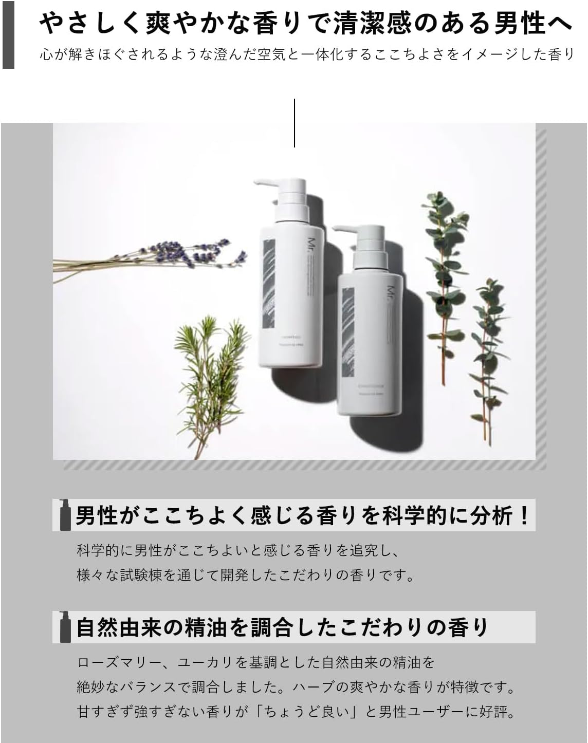 Orbis Mr. Shampoo Men'S, Non-Silicone, Scalp, 12.8 Fl Oz (380 Ml), 1. Shampoo 1. Refill