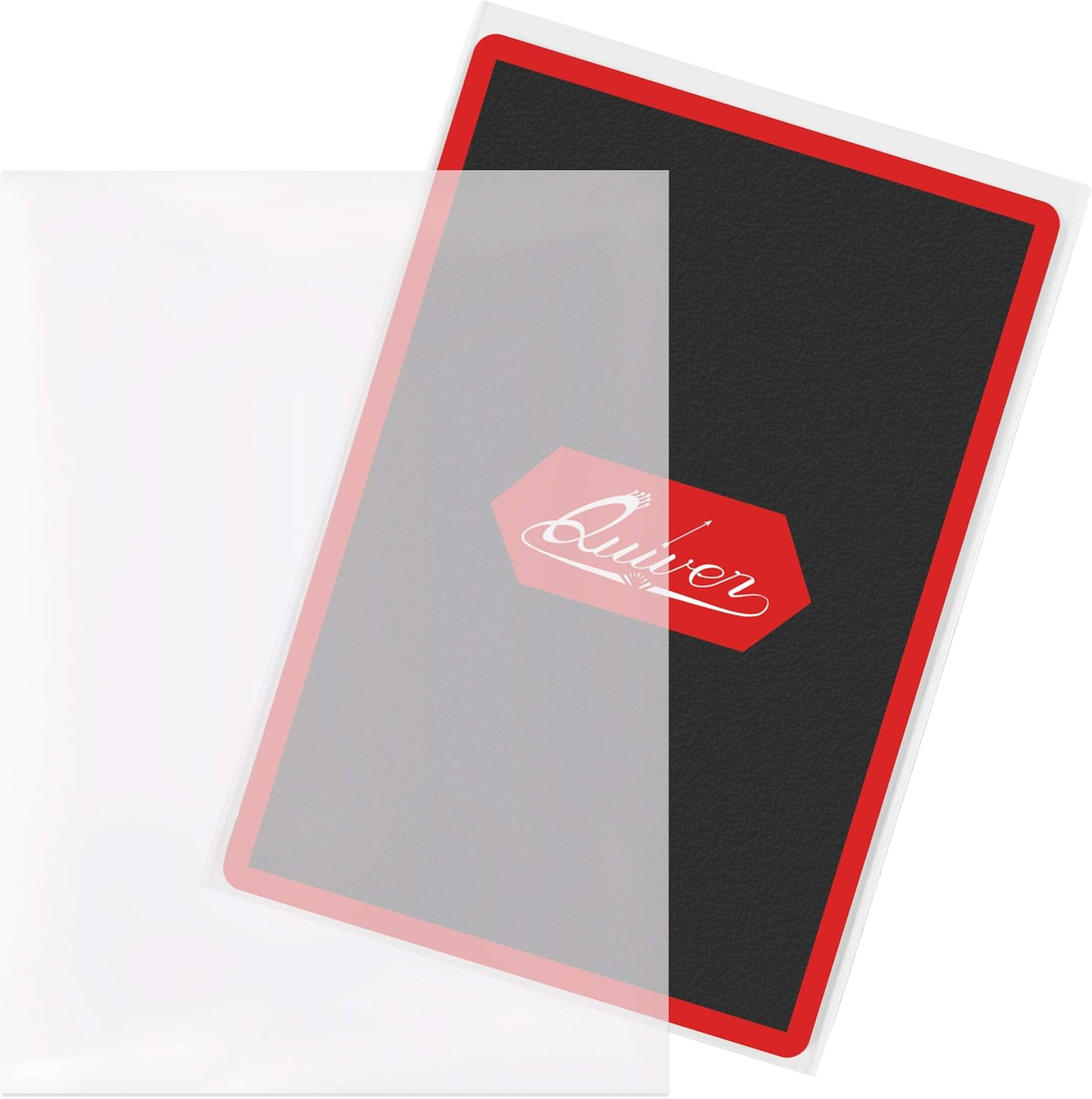 Quiver Time 200 Apollo Standard Clear Card Sleeves Fits Magic: the Gathering Cards and Other TCG Cards - Ultra Transparent Trading Card Sleeve, Card Protector Sleeves (66 X 91 Mm) - Clear Transparent Card Sleeves image number 3
