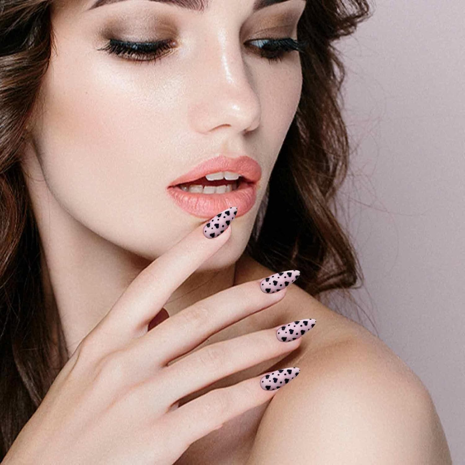 Stickers Decals, 3D Self Adhesive Nails, 6 Pieces Valentines Day & Decals, Manicure Accessories for Women Girls, Nails Decorations Supplier, Easy to Use image number 2