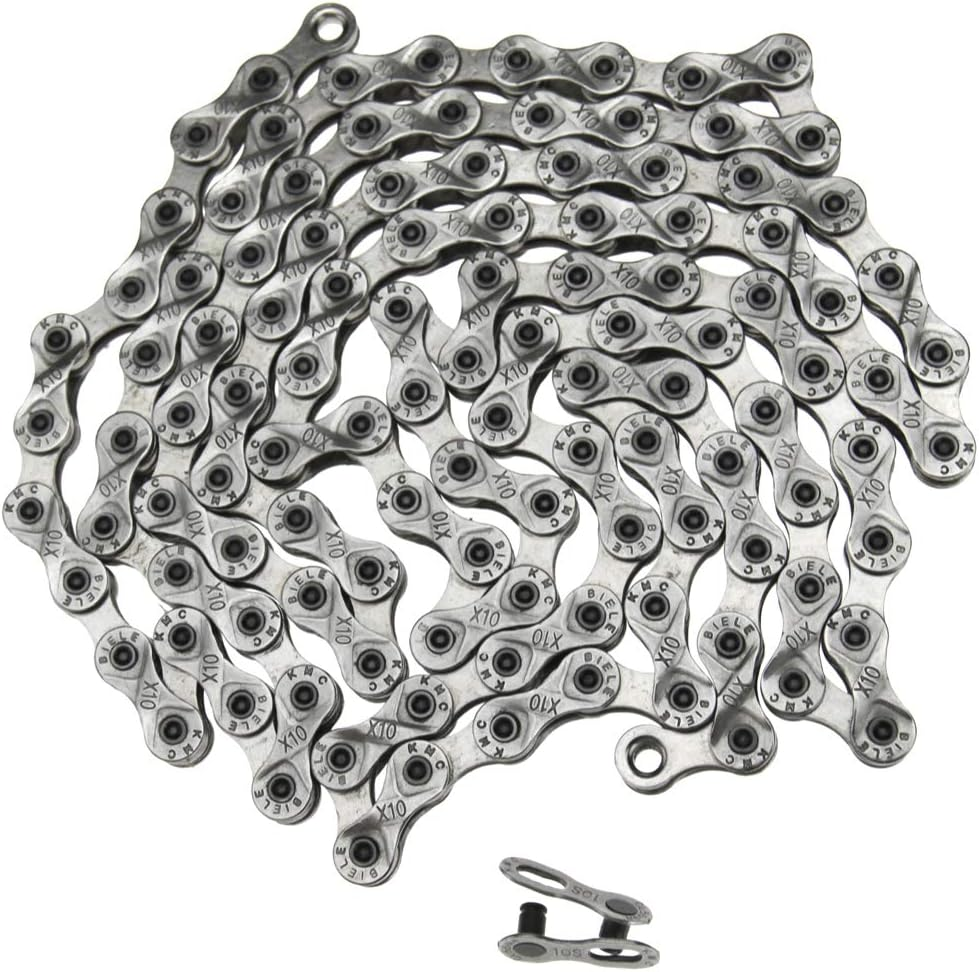 9 Speed 116 Links Bike Bicycle Chain for Shimano Deore LX 105 HG73 image number 1