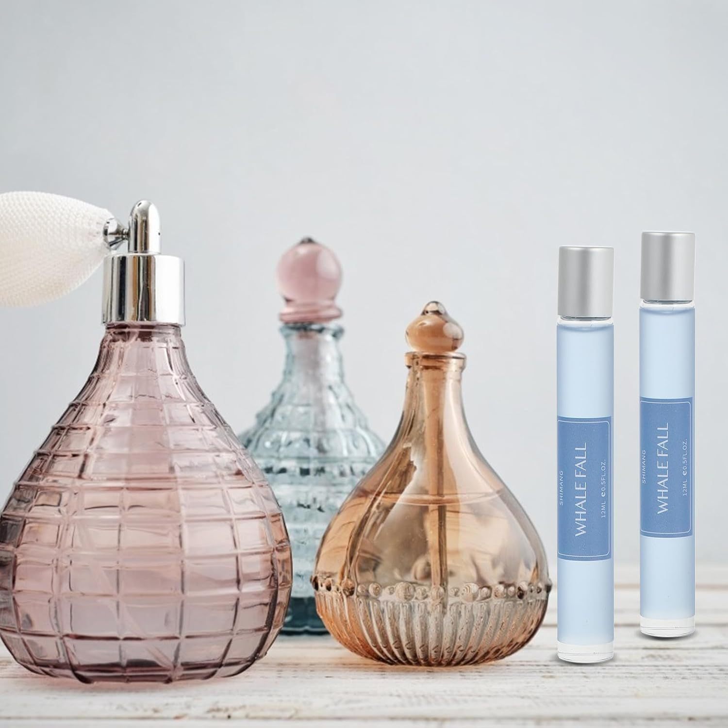 WEKADRIN 2Pcs Roll-On Perfume for Women and Men, White Tea Scent, Daily Romantic Body Fragrance, Unicorn Deodorant Antiperspirant Suitable for Students and Travel image number 6