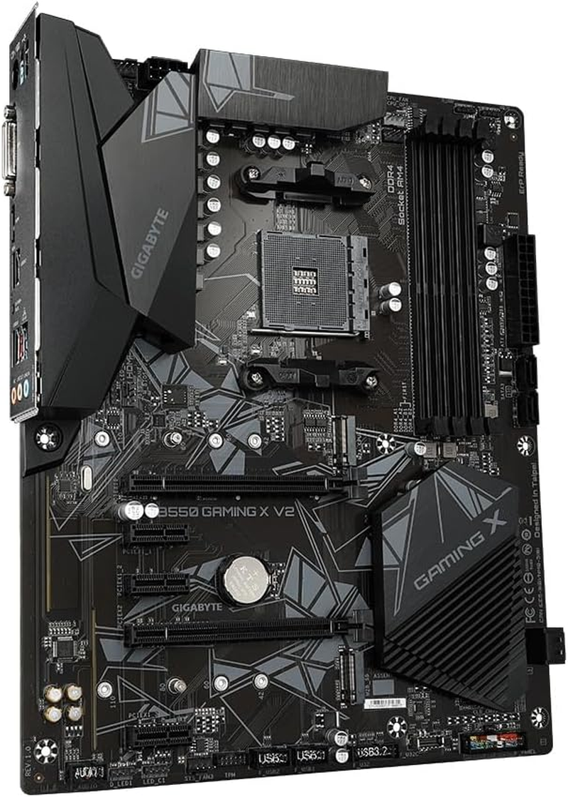Gigabyte B550 Gaming X V2 (AMD Ryzen 5000/B550/ATX/M.2/HDMI/DVI/USB 3.1 Gen 2/Ddr4/Atx/Gaming Motherboard), 128 GB image number 4