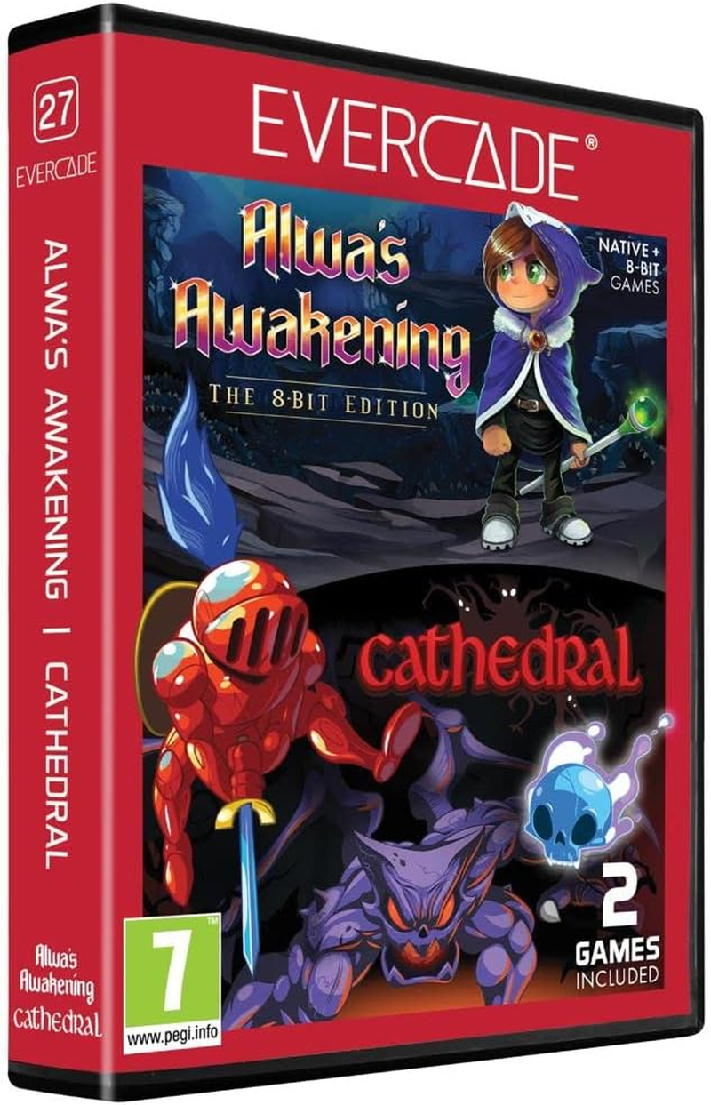 Evercade Alwa Cathedral Dual Multigame Cartridge image number 3