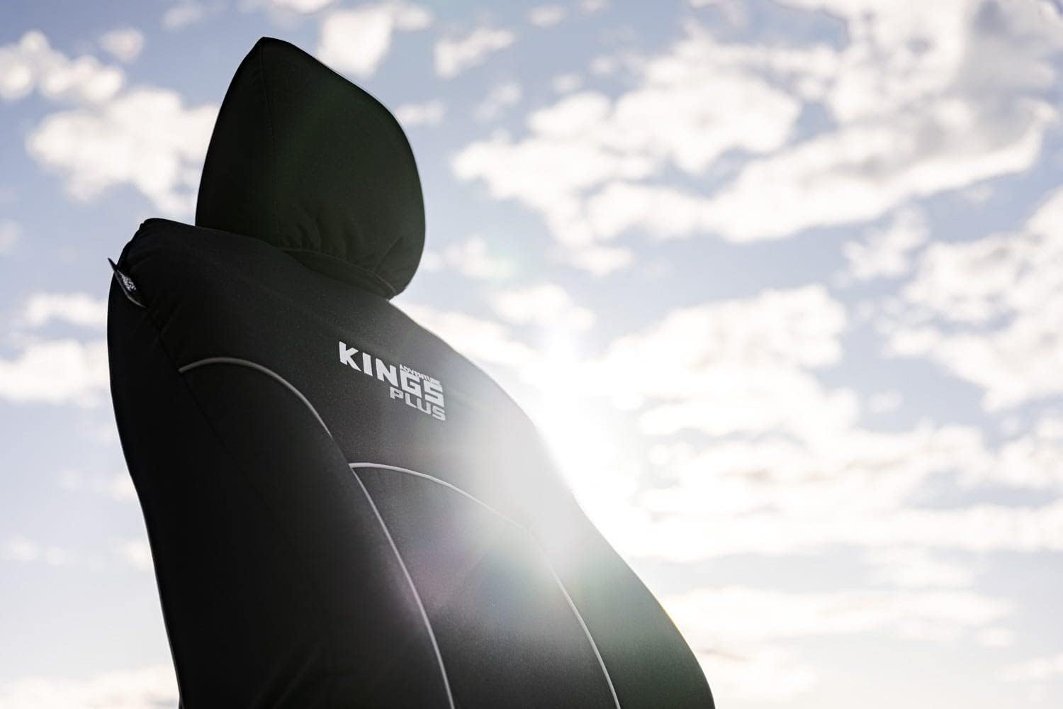 Kings plus Premium Seat Covers Pair 12Oz Canvas Universal Fit Thick Padded Seat and Backrest image number 5