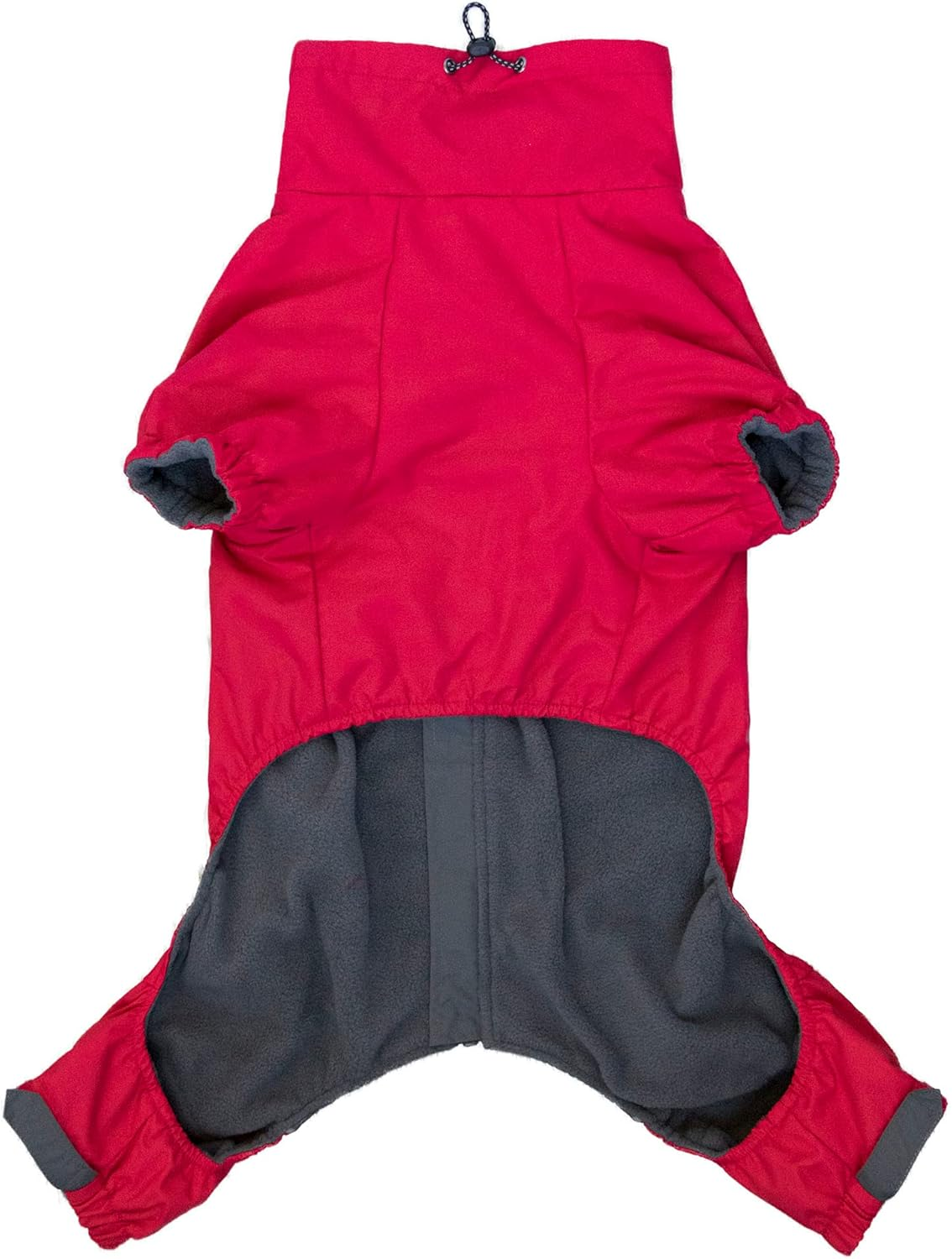 KONG Red Full Coverage Snowsuit for Dogs, Large image number 5
