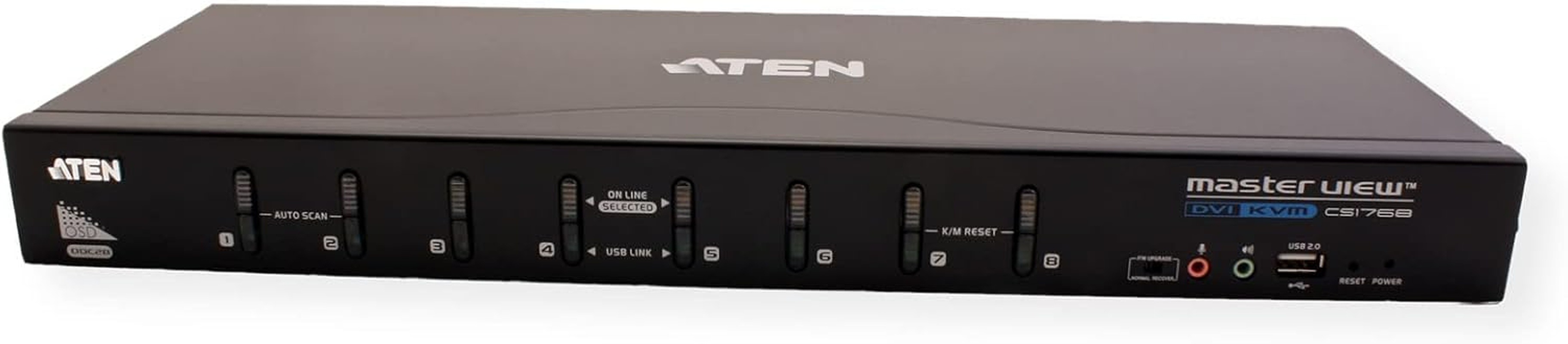 Aten 8 Port USB DVI Single Link KVM Switch image number 2