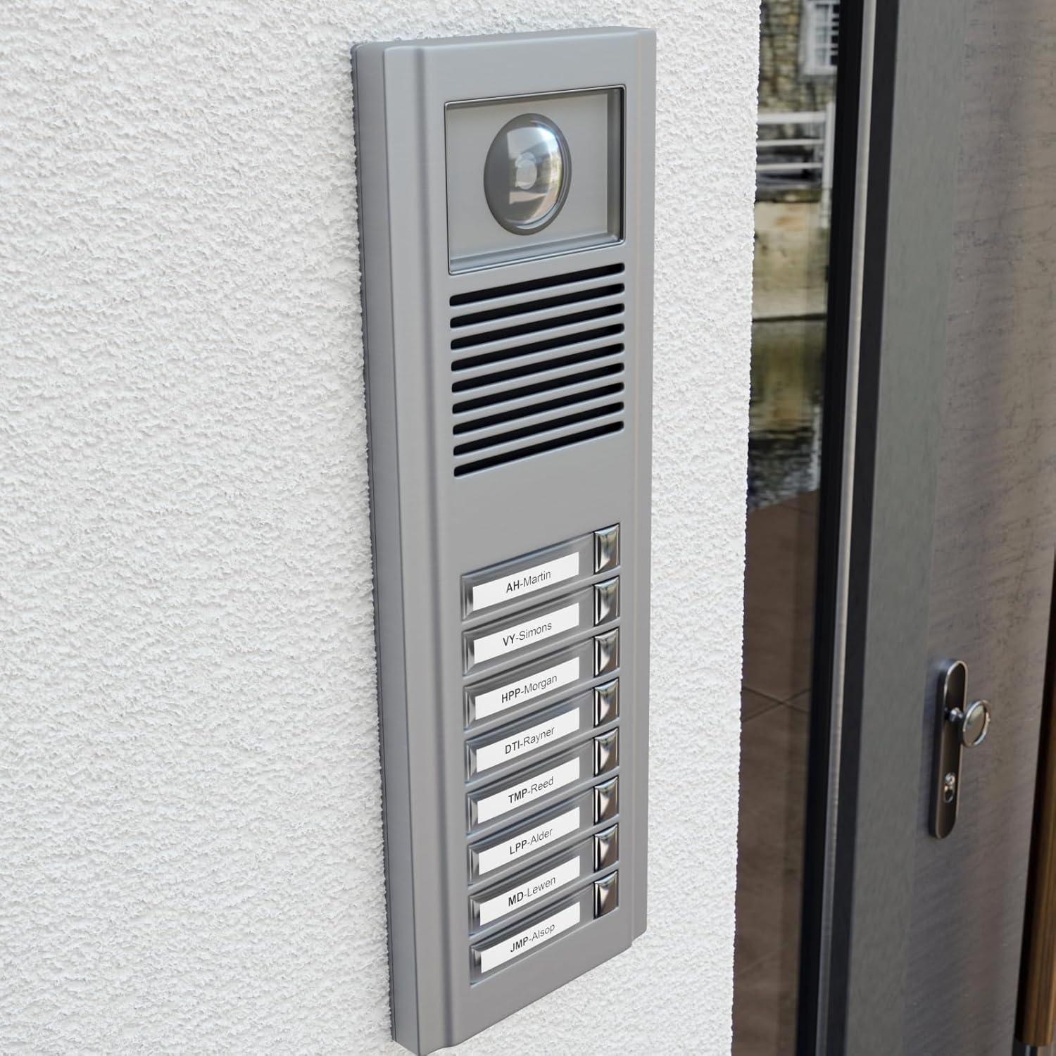 Brother Genuine Tze-221 Laminated Tape, Black on White, 9Mm X 8M image number 2