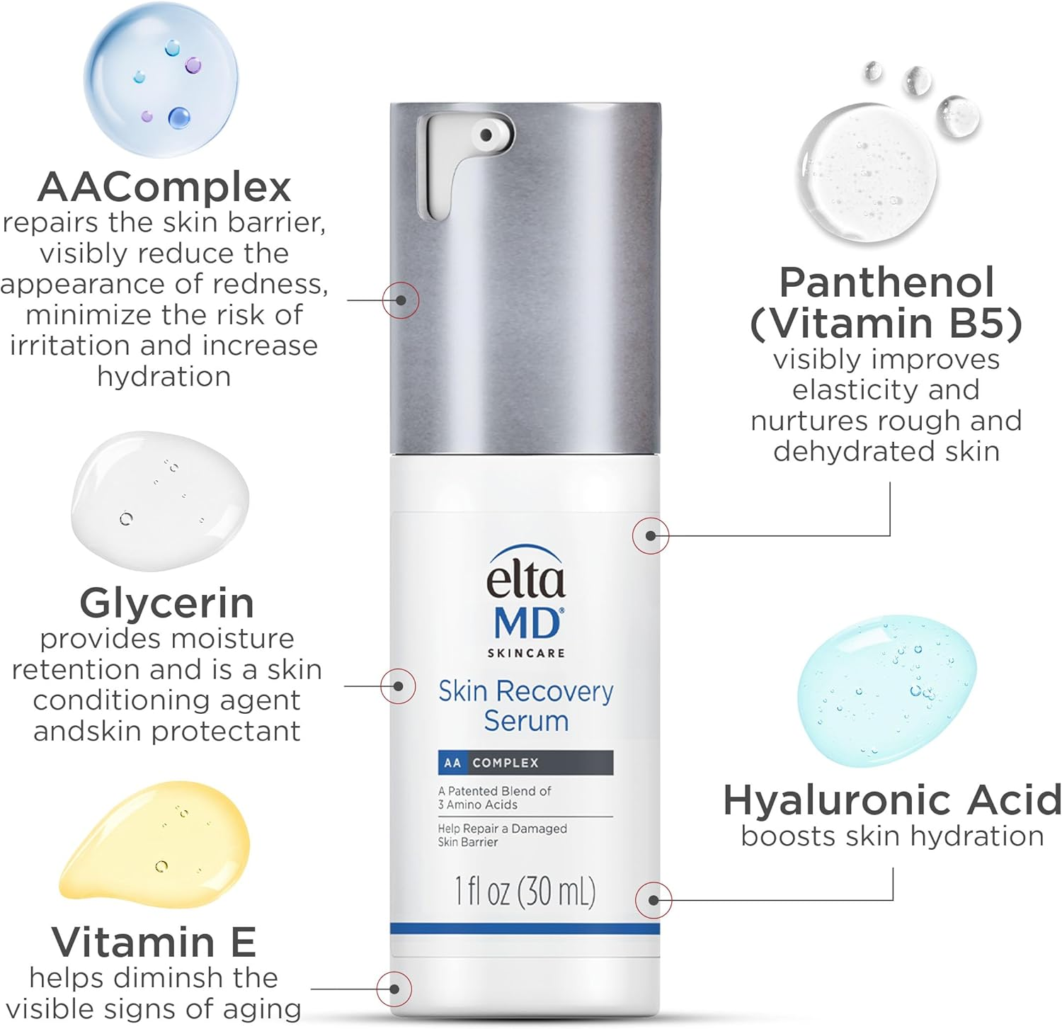 Eltamd Skin Recovery Serum 29Ml/1Oz image number 6
