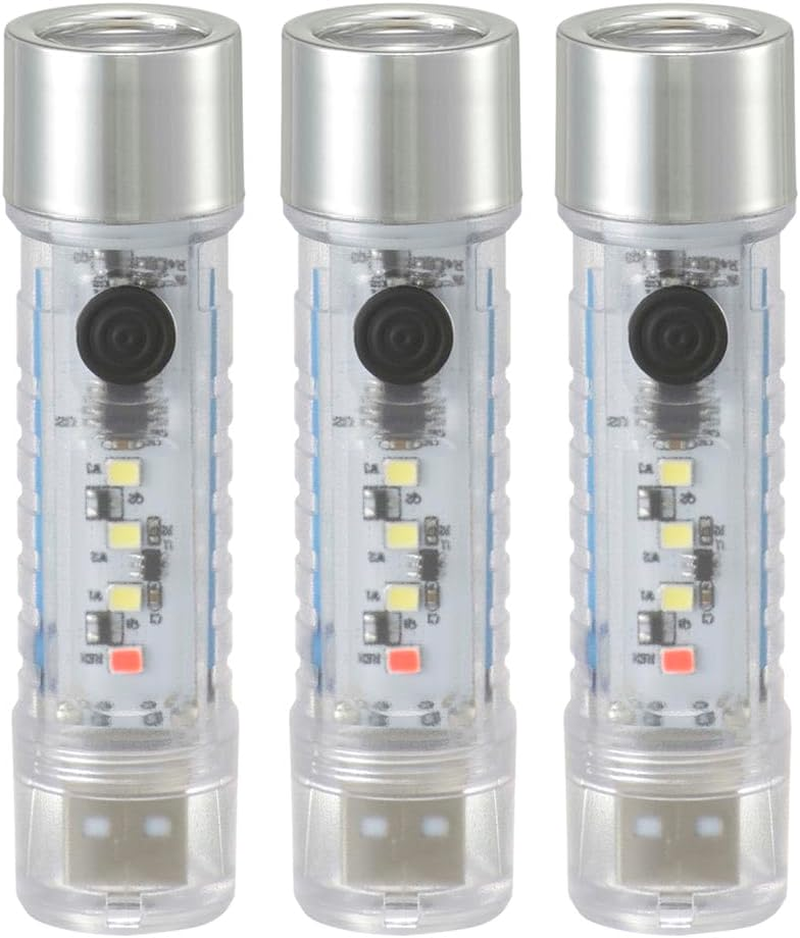 Ohm Electric LH-C10A5-3P 08-1734 Rechargeable LED Skeleton Light, 110 Lumens, Pack of 3 image number 4