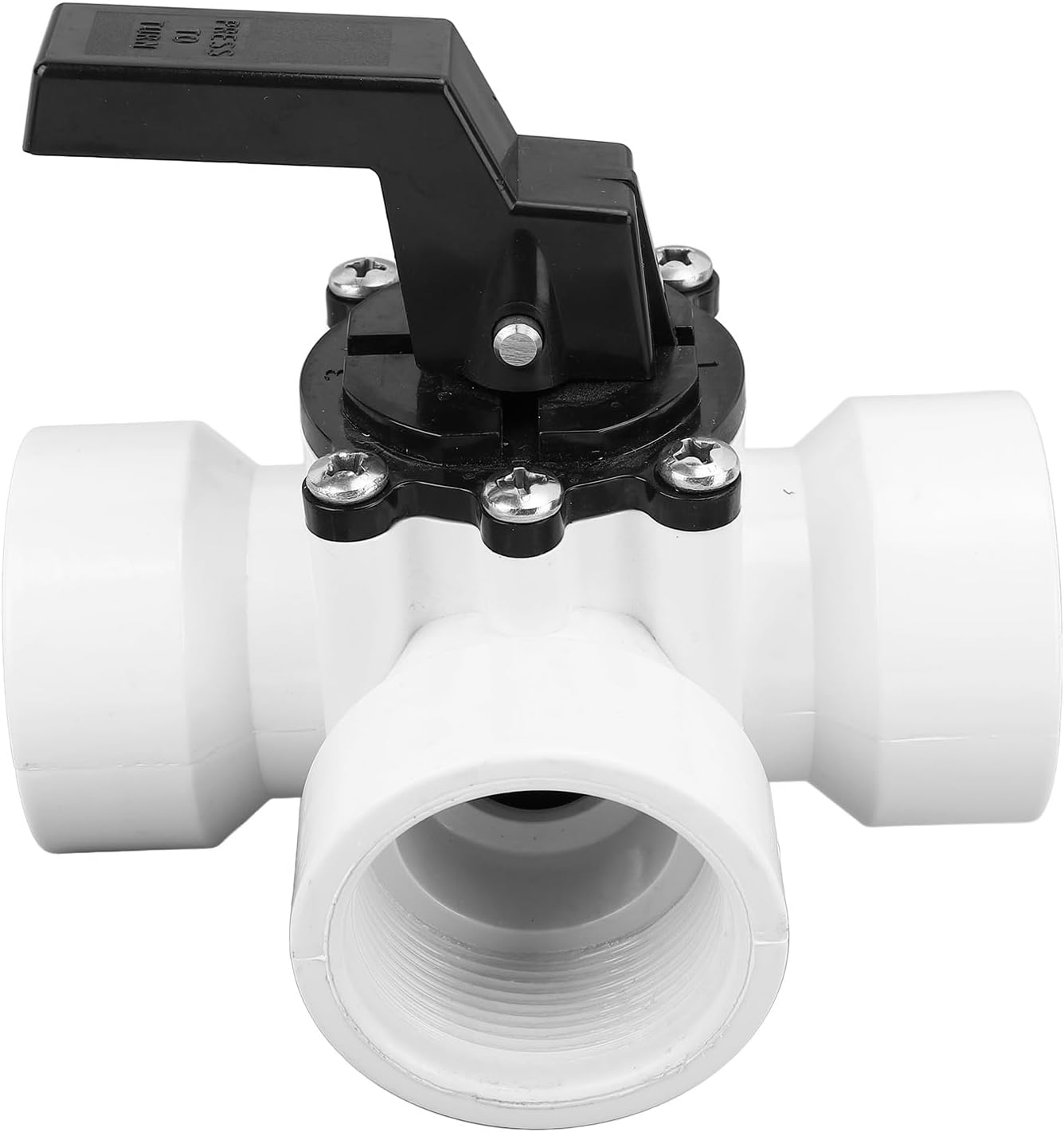 3 Way Pool Diverter Valve for Jandy 4715, 3 Port Valve Replacement with Female G1‑1/2In Female Thread, Shower Diverter for Swimming Pool Spa image number 1