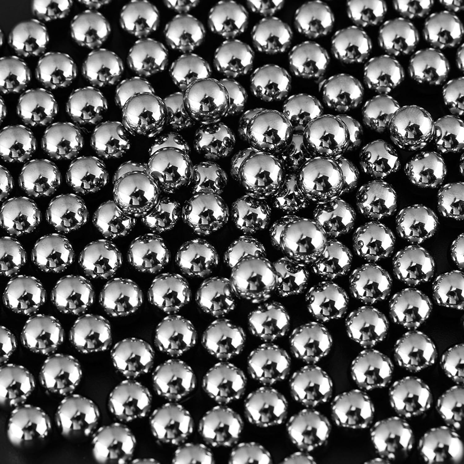 1/4 -Inch G10 Steel Balls, 200 Pcs Industrial Storage Balls for Roles and Bearings image number 5