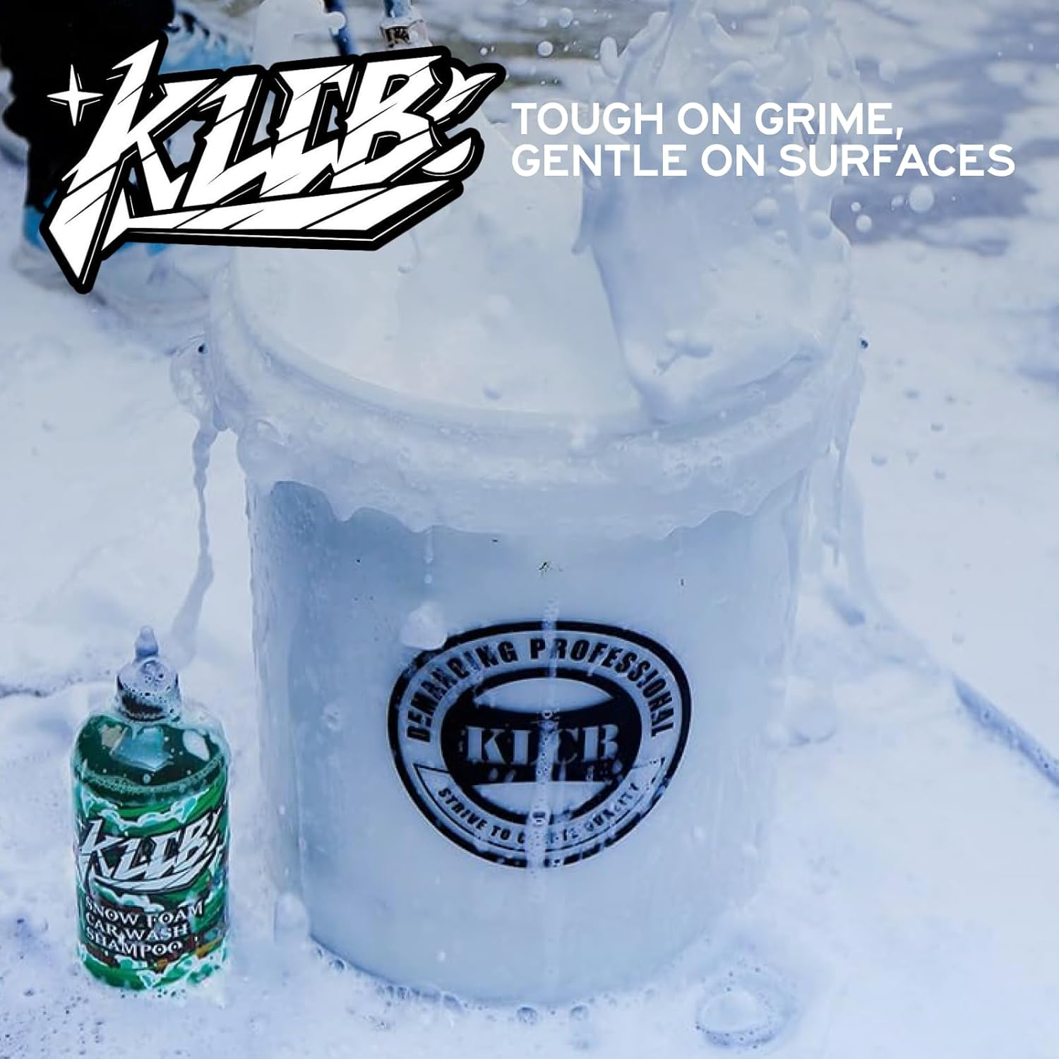 Big Nozzle Foam Cannon &ndash; High-Pressure Snow Foam Gun for Car Wash, 1/4" Quick Connect, Adjustable Spray Pattern, Heavy-Duty Bottle, Fits Standard Pressure Washers image number 4