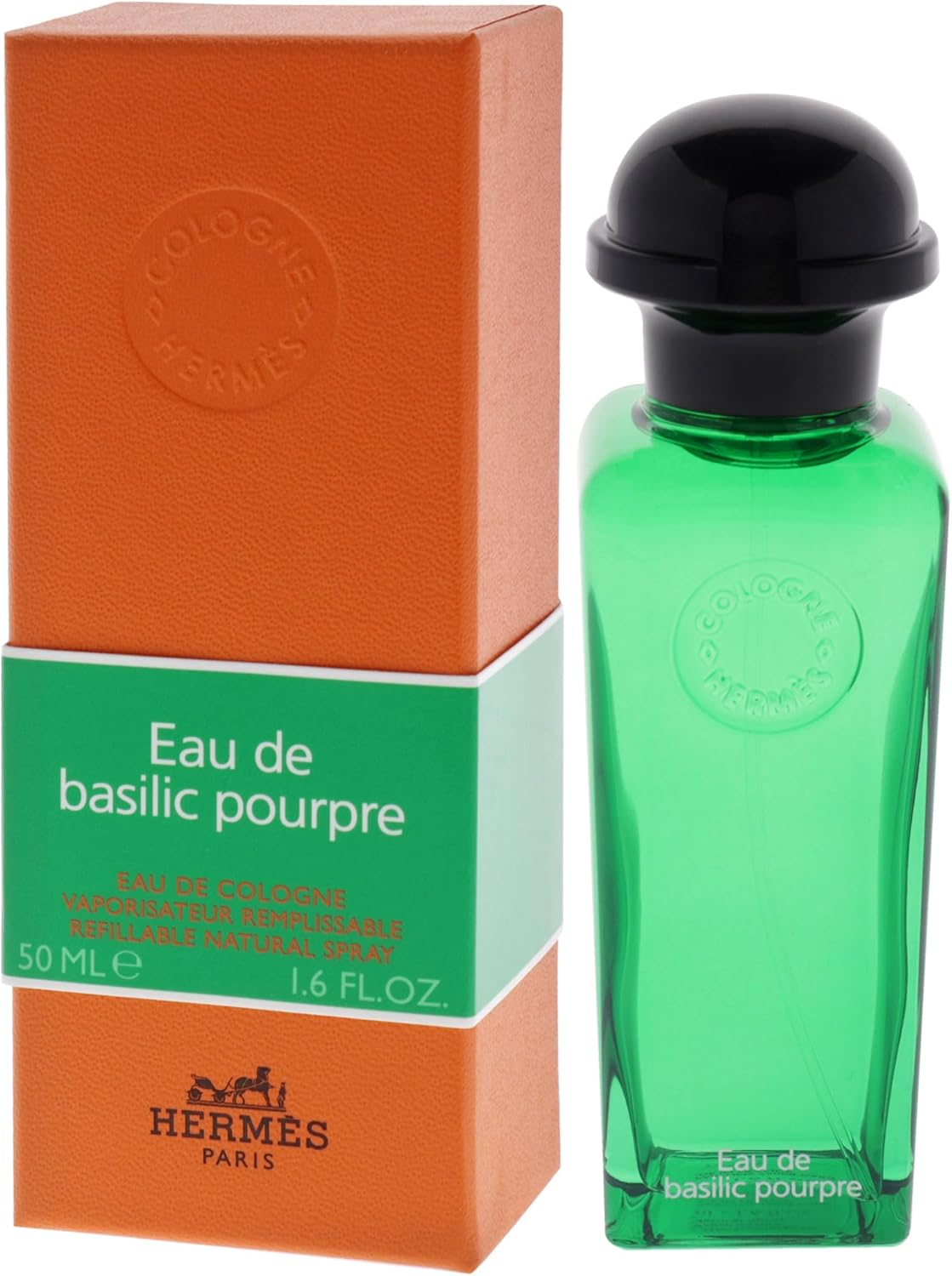 Eau De Basilic Pourpre by Hermes for Women - 1.6 Oz EDC Spray (Refillable) image number 6