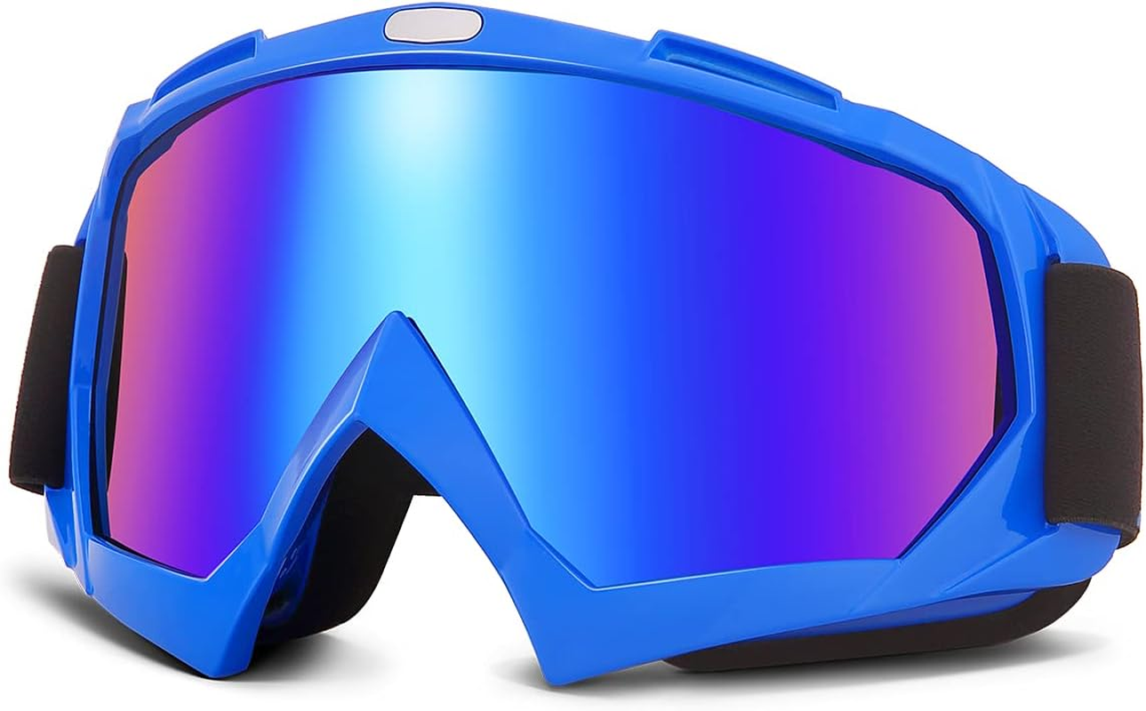 KEMIMOTO Dirt Bike Goggles Motocross Goggles ATV UTV Goggles anti UV Riding Goggles