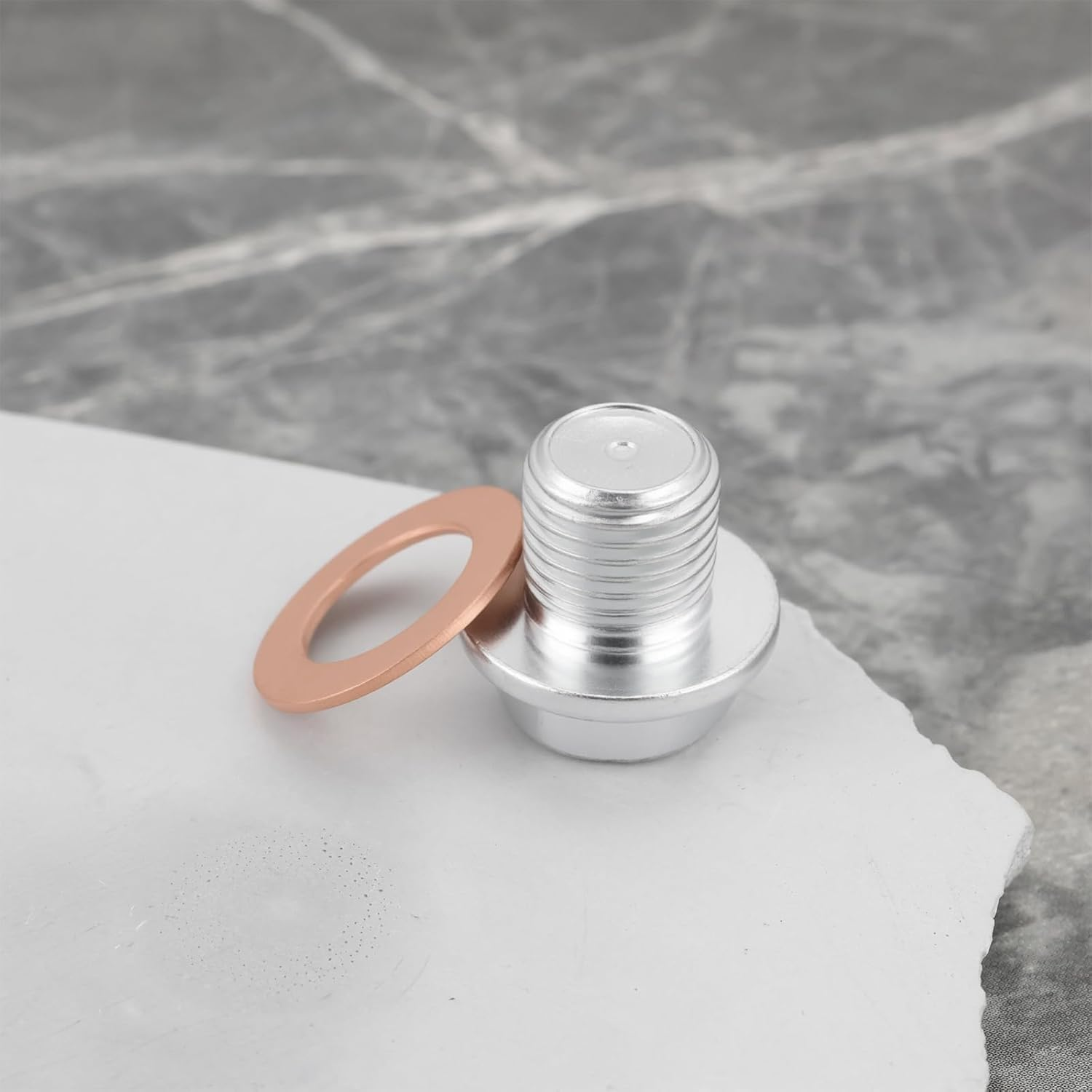 VGOL 2Pcs M12X1.25 Engine Oil Pan Sump Plug Bolt 9034112012 90341-12012 Compatible with Lexus Gs200T 2.0L Turbo 2016-2017 image number 2