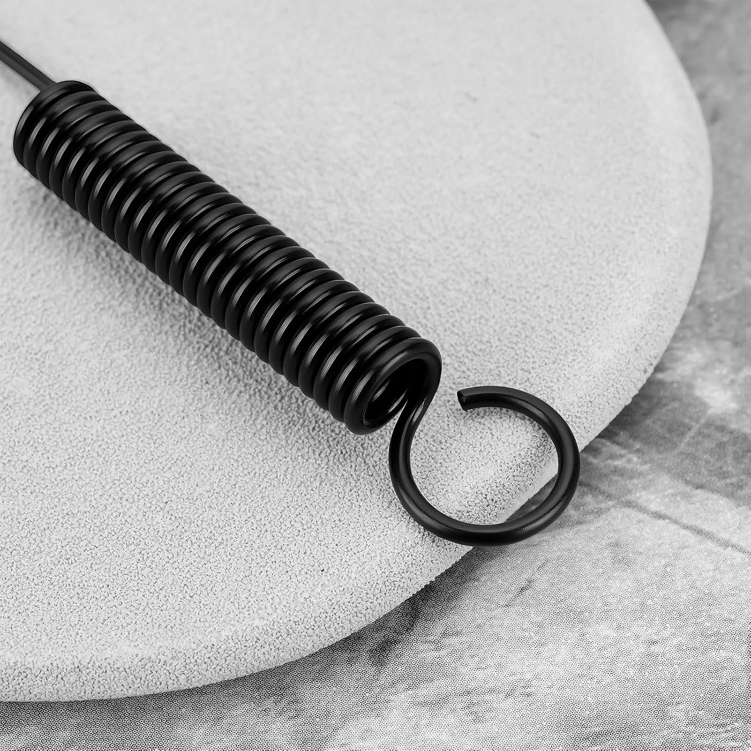 LT Easiyl 2Pcs Motorcycle Side Stand Springs 50542-MB0-611 Compatible with Honda CBF125M CBR250R Black