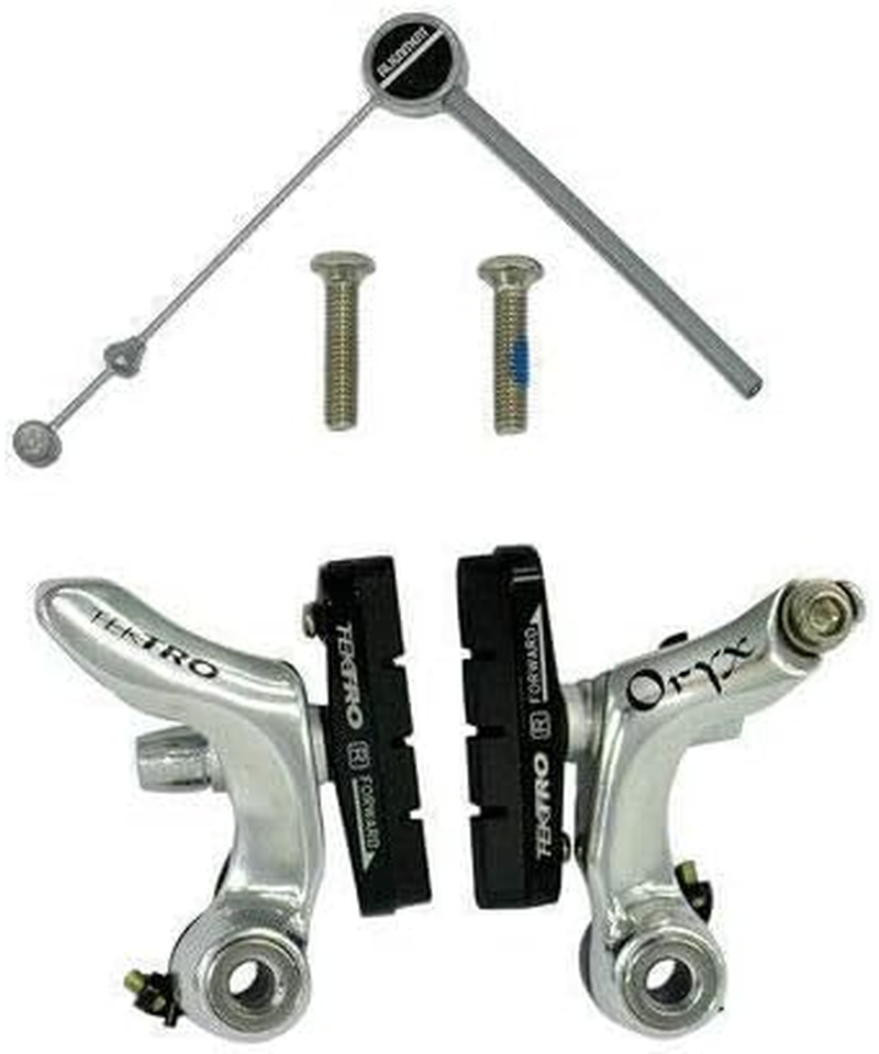 TEKTRO Oryx 992AG Cyclocross Cantilever Bike Brake Set, Front and Rear, Silver, MH1812