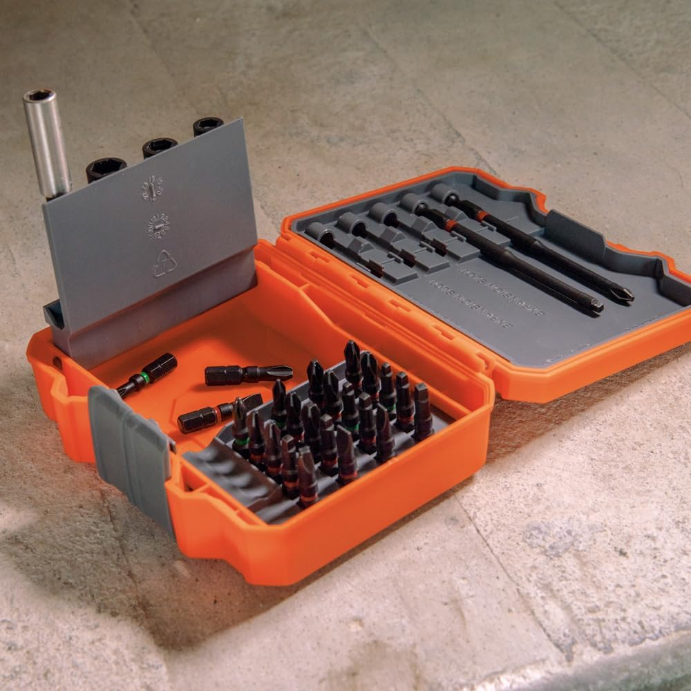 KLEIN TOOLS PRO IMPACT POWER BITS ASSORTED 7-PACK image number 2