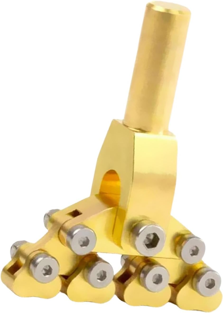 Hellery Guitar Fractal Fret Press Multifunction Portable Guitar Fractal Pusher image number 4