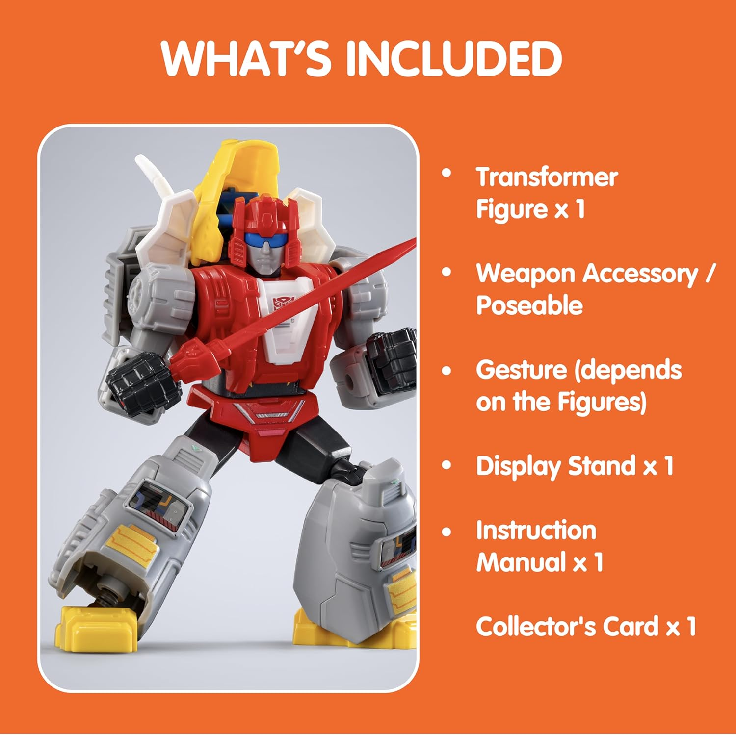 Blokees Officially Licensed Transformers Luminous Action Figures, Transformers Galaxy Version 03 - the Autobot Run (Blind Box) Figures-Set image number 6