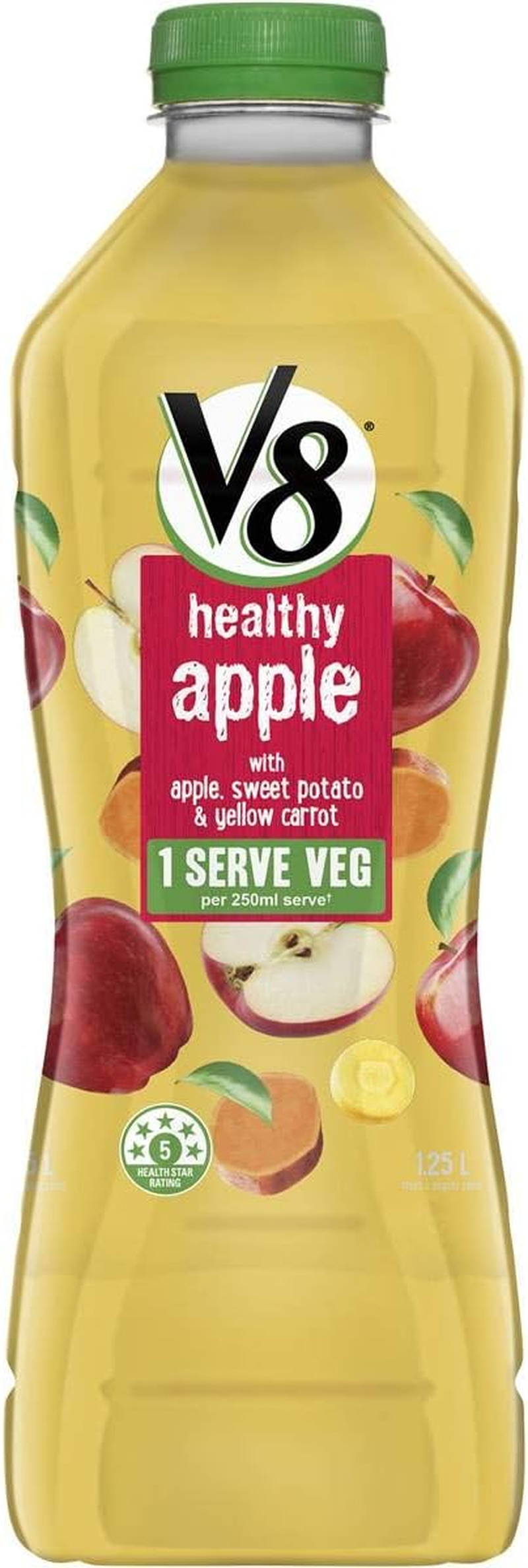 V8 Healthy Apple Juice 1.25 Litre