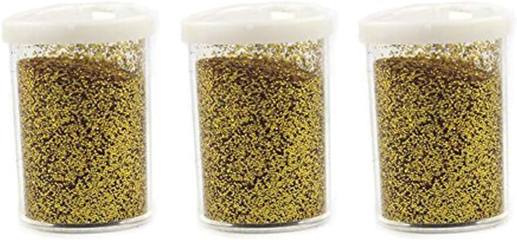 3 X Extra Fine Glitter - 20G (Green) - Black image number 1