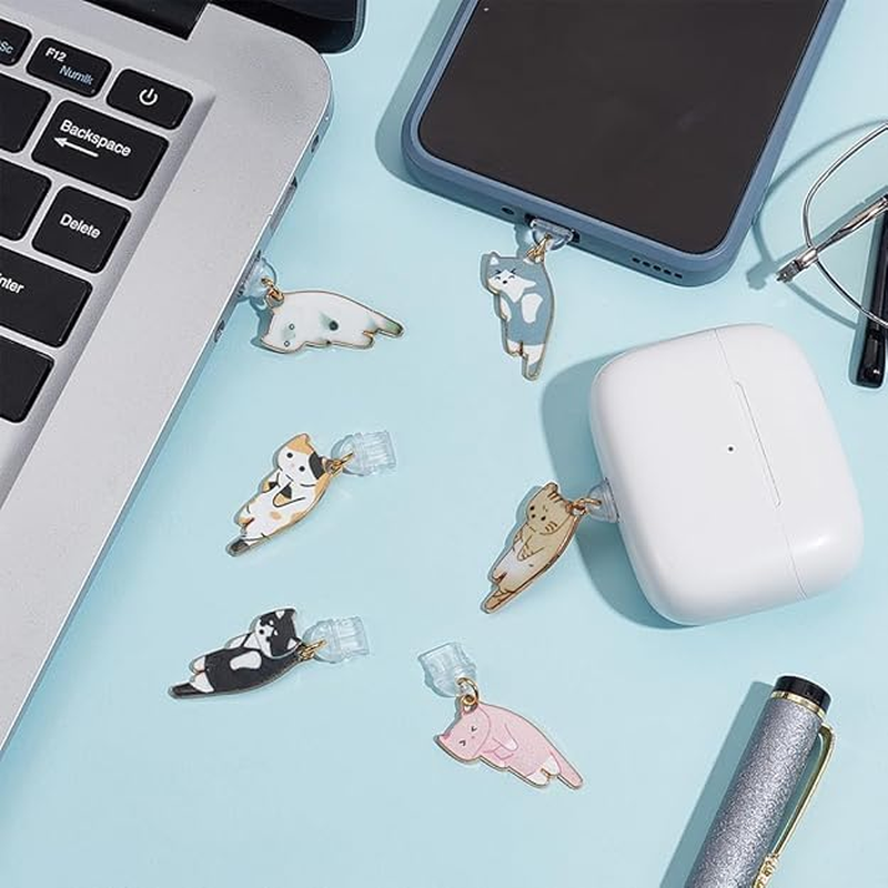 T Tersely Dust Plug Charm for Kindle Paperwhite 12Th/11Th/Kobo/E-Book/Mobile Phone, USB C Cute Dust Plug Accessories image number 6