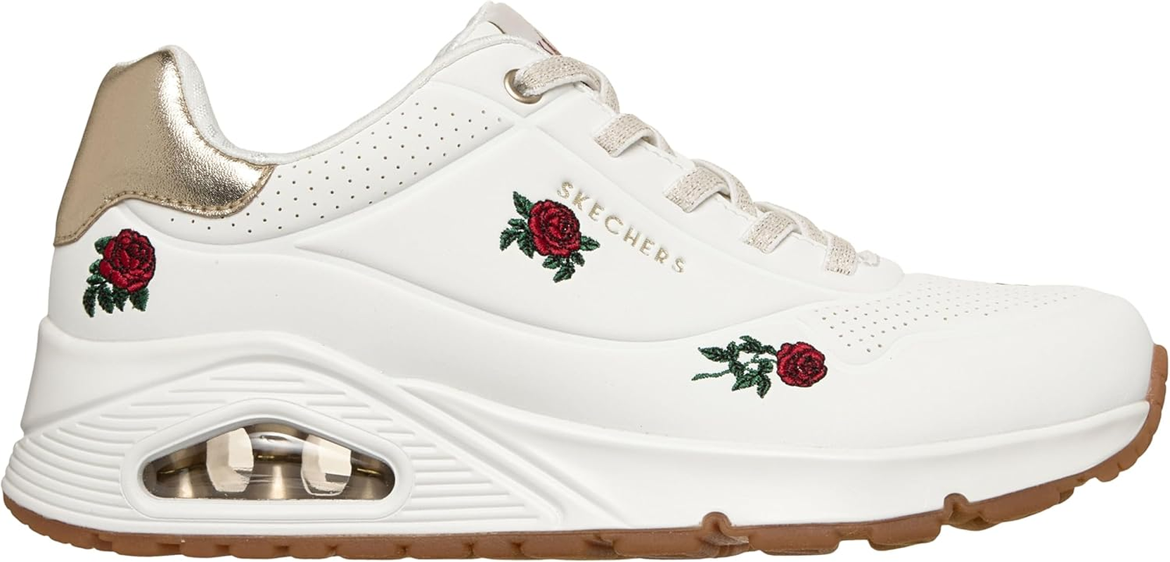 Skechers Womens Uno - Champagne & Roses image number 2