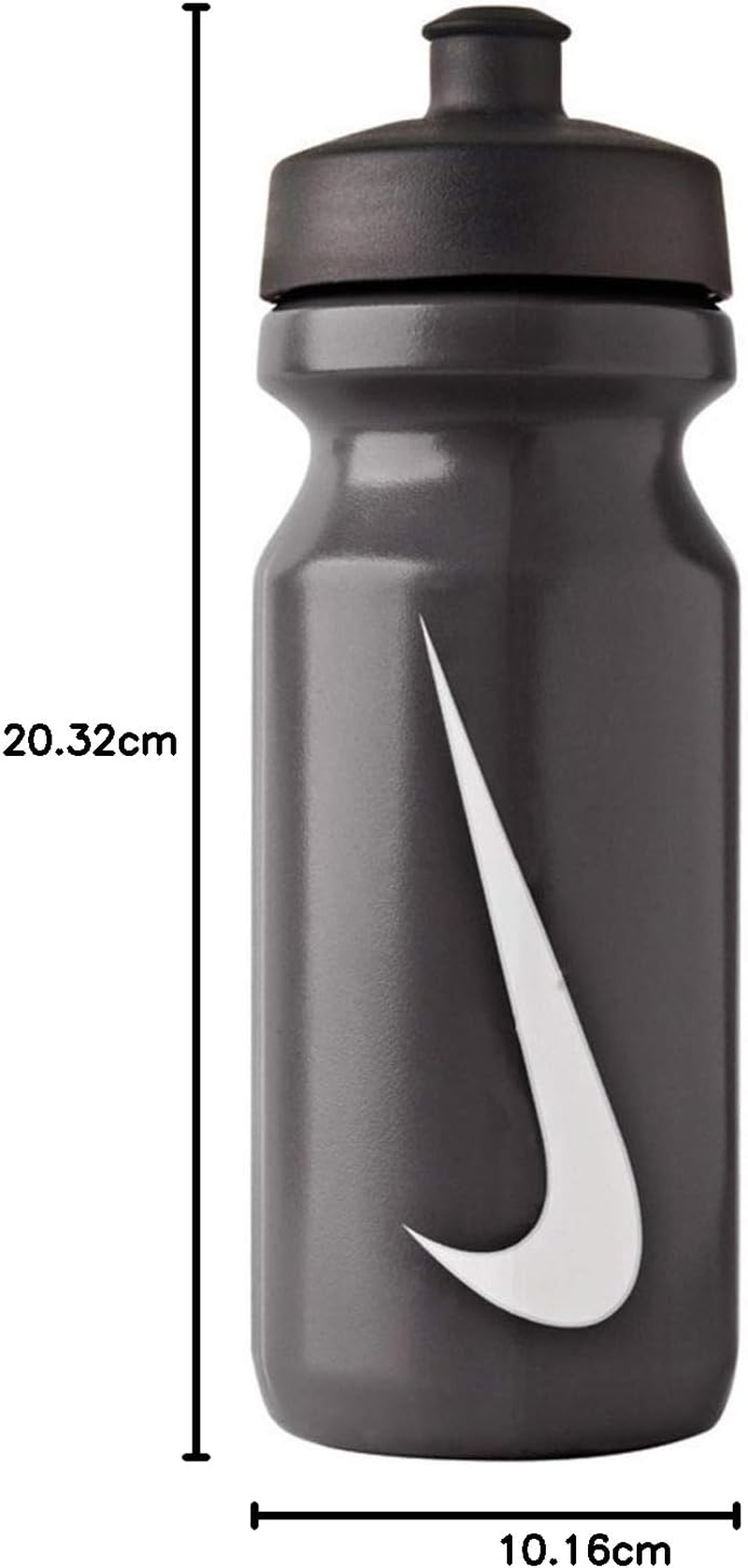 Nike Big Mouth Water Bottle 22OZ Black/Black/White 22OZ, One Size image number 2