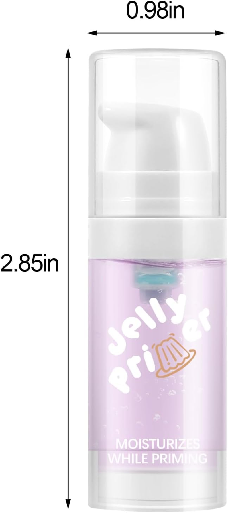 Apooliy Hydrating Face Primer,Poreless Makeup Face Primer,Moisturizes Jelly Primes for Smoothing Skin,Face Base for Makeup,10Ml,0.33 Fl.Oz - 01 image number 6