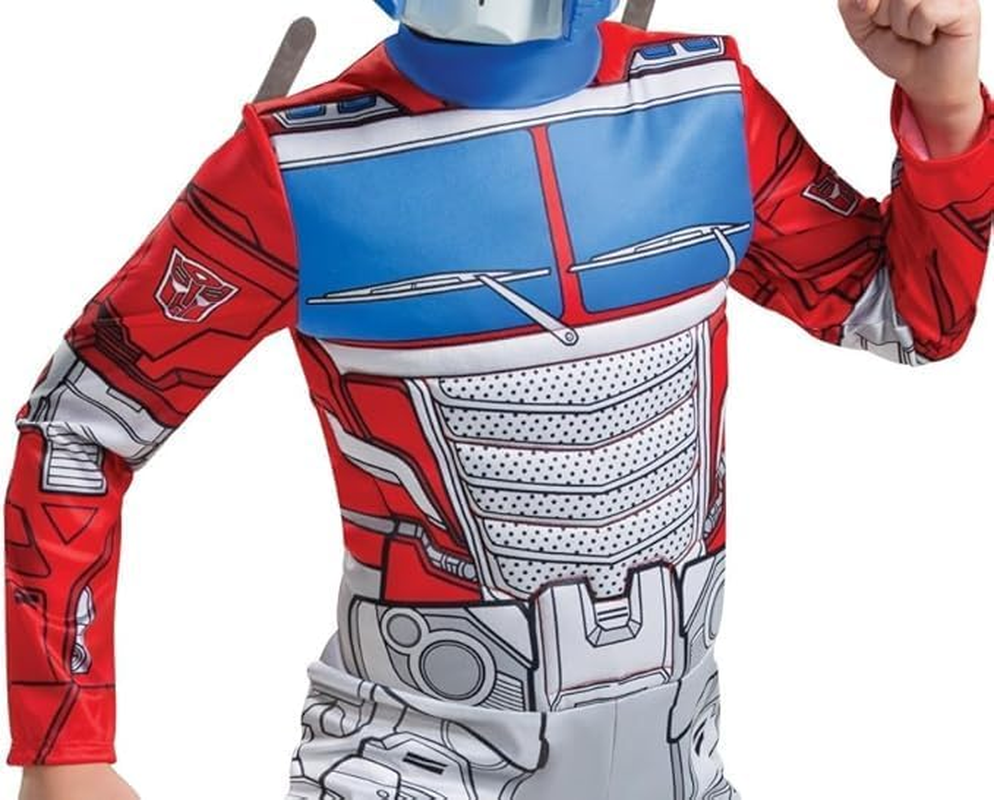 Disguise Officially Liscenced Optimus Prime Costume (Age 3-4) Kids Halloween Costume World Book Day Fancy Dress image number 2