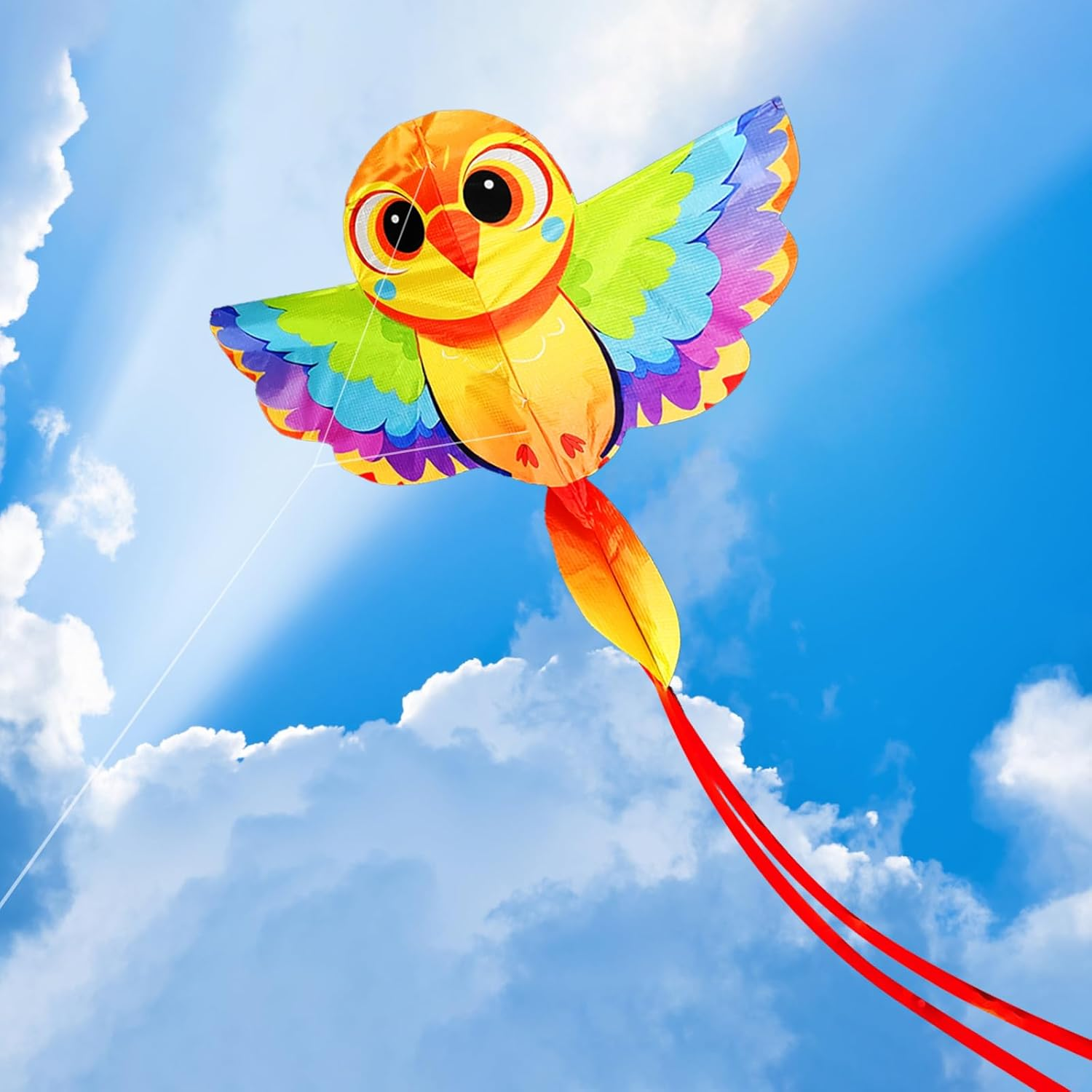 Touch the Sky Cartoon Animal Dragon for Adults, Easy to Fly, Unique Structure Design, Excellent Outdoor Games and Activity Toys. Suitable for Beginners image number 1