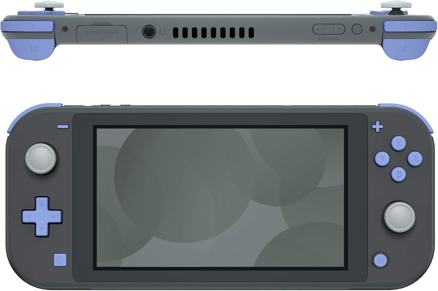 Extremerate Black Replacement ABXY Home Capture plus minus Keys Dpad L R ZL ZR Trigger for Nintendo Switch Lite, Full Set Buttons Repair Kits with Tools for Nintendo Switch Lite