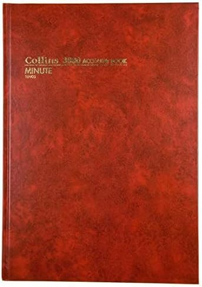 Collins 3880 Minute Account Book