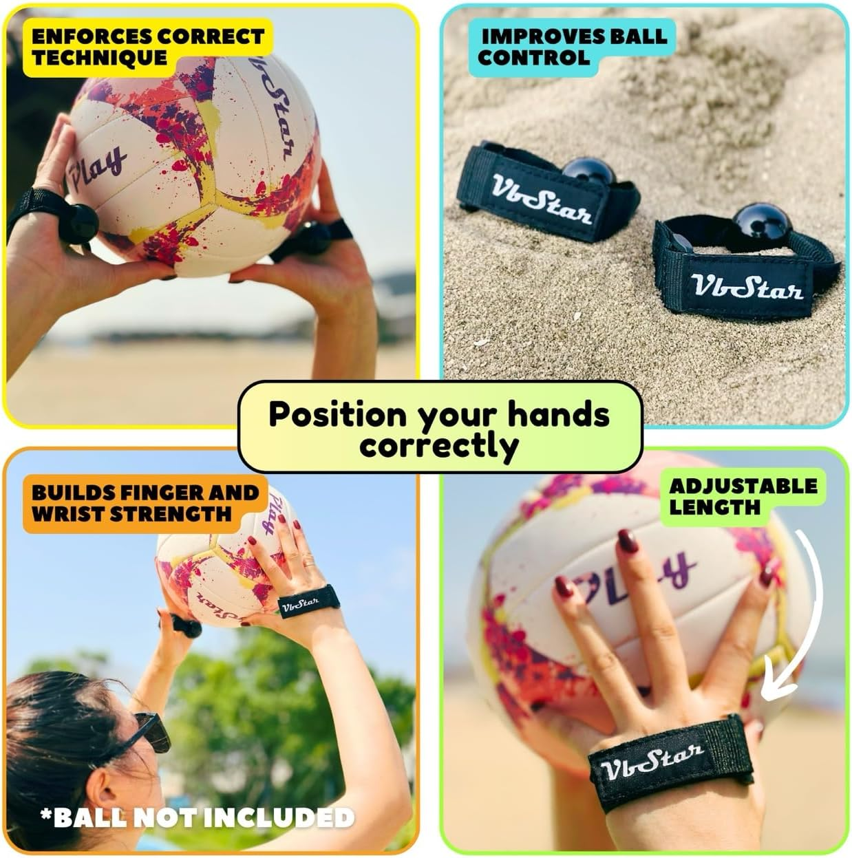 Volleyball Training Equipment Aid - Practice Your Serving, Setting & Spiking with Ease, Great Solo Serve & Spike Trainer for Beginners & Pro, Perfect Volleyball Gift, Choose the Right Bundle for You image number 2