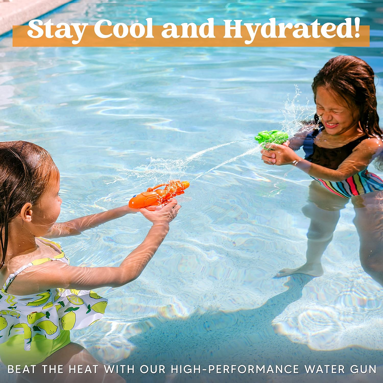 Sloosh 36 Packs Water Gun Toys, Assorted Colors Mini Water Blasters for Pool Play, Party and Outdoor Fun for Boys & Girls image number 2