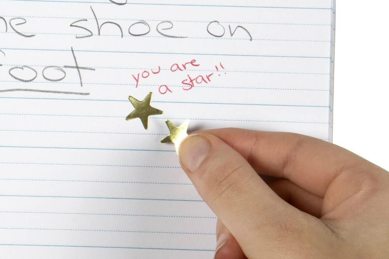 Quikstik Labels Hangsell Gold Star 135 Labels image number 4