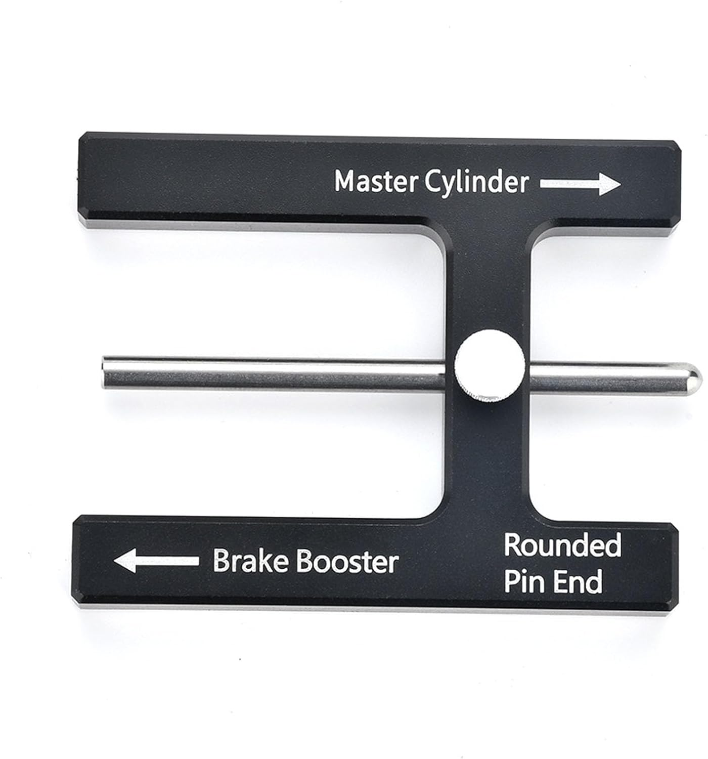 Jiawu Brake Booster Adjustment Tool, Brake Adjustment Tool with Pin, Metal Master Cylinder Push Rod Length for Adjustable Braking Distance image number 5