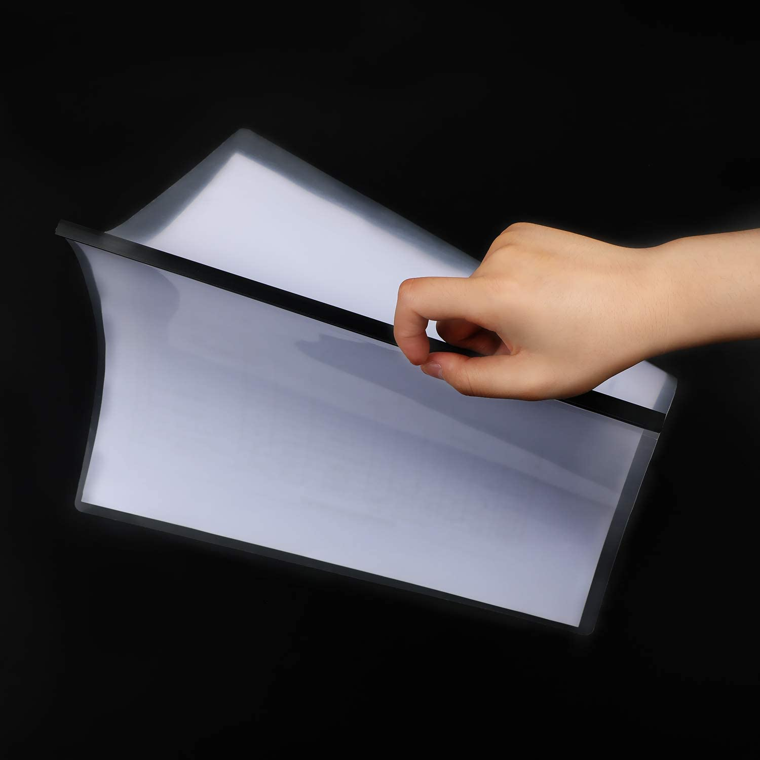 30 Pieces Binding Bars Slide Grip Binding Bars for Office School Report Cover, A4 Size, 40 Sheets Capacity, 12 Inch (Black) image number 5