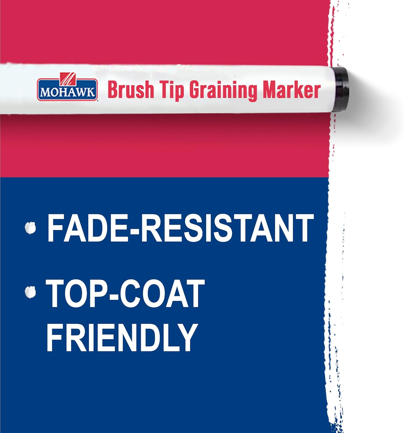 Mohawk Wood Stain Brush Tip Markers Furniture Touch up Kit, Assorted Colors M265-2201, 6 Pack image number 1