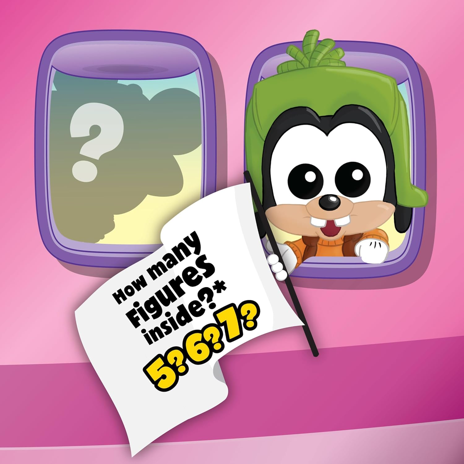 Disney Doorables Lets Go Figure Peek, Multi-Color (44542) image number 3