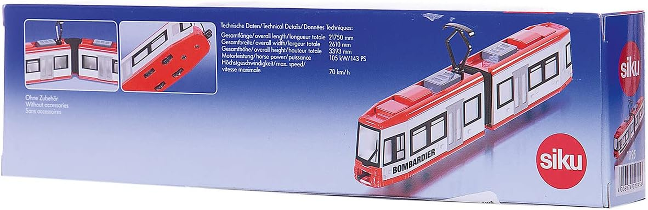 Siku - Tram - 1:87 Scale image number 3